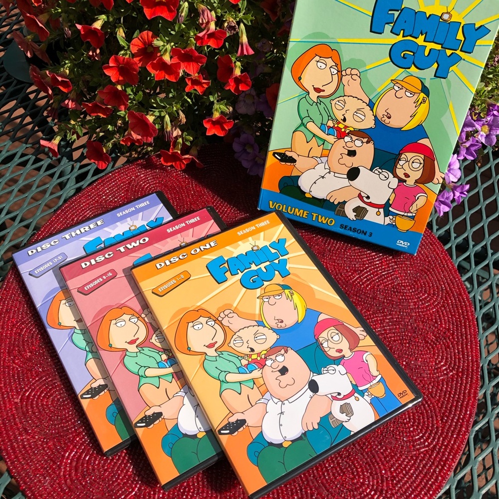 Family Guy Volune 2 Season 3 DVD 3 Disc Set